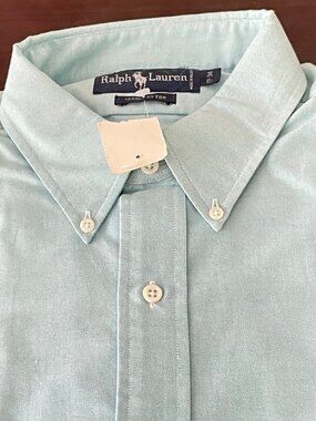 Polo by Ralph Lauren Light Aqua Button-Down Shirt